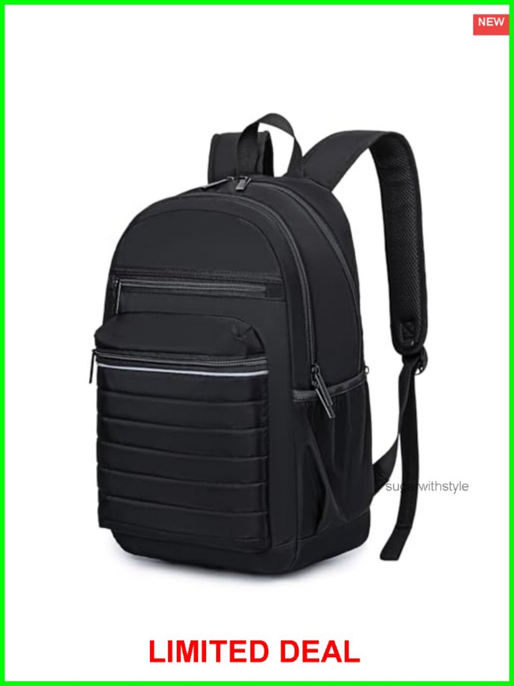 Water Resistant Laptop Backpack Anti-theft Travel Bag Fits 15.6" Laptop